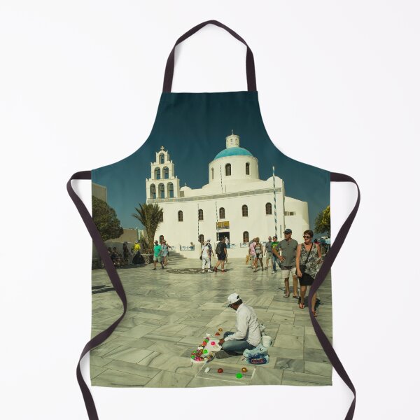 Item preview, Greek Orthodox Church in the village of Oia on the Island of Santorini designed and sold by hawkie.
