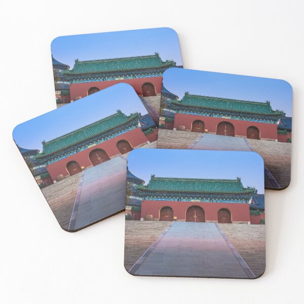 Item preview, Temple of Heaven architecture in the evening designed and sold by WorldScenery.