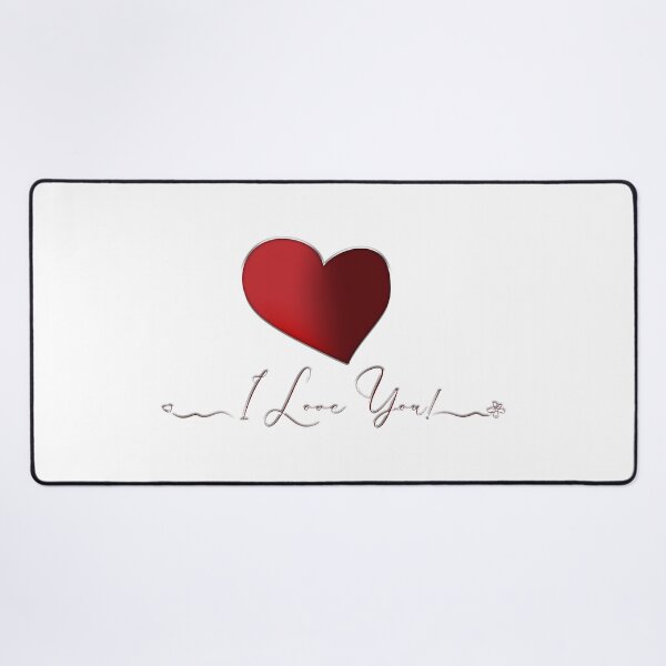 Item preview, Red Heart "I Love You" designed and sold by MC Art Studio.