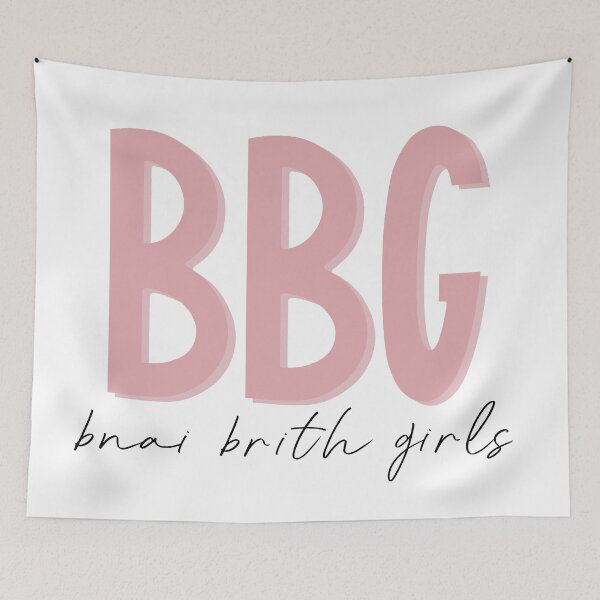 Item preview, bbg bnai brith girls Bbyo letters designed and sold by Jaymesarah.