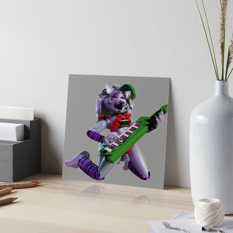 Roxy I Am The Best FNAF SB Art Board Print for Sale by Leguminophobic