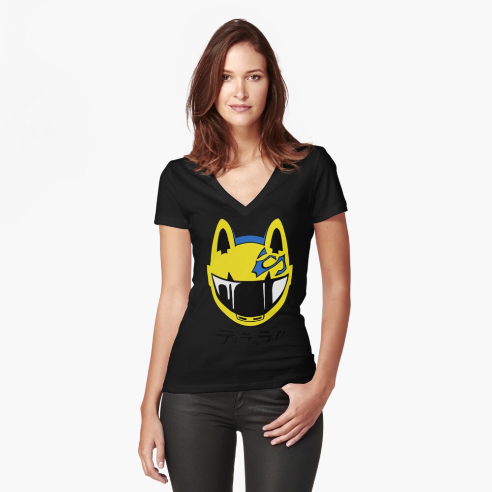 Aperçu de l'œuvre T-shirt moulant col V créée et vendue par usagishock.