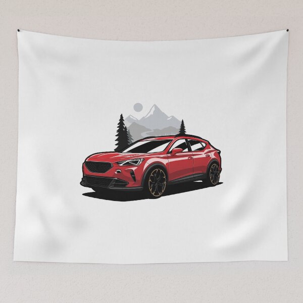 Item preview, Red Cupra Formentor designed and sold by KaroCars.