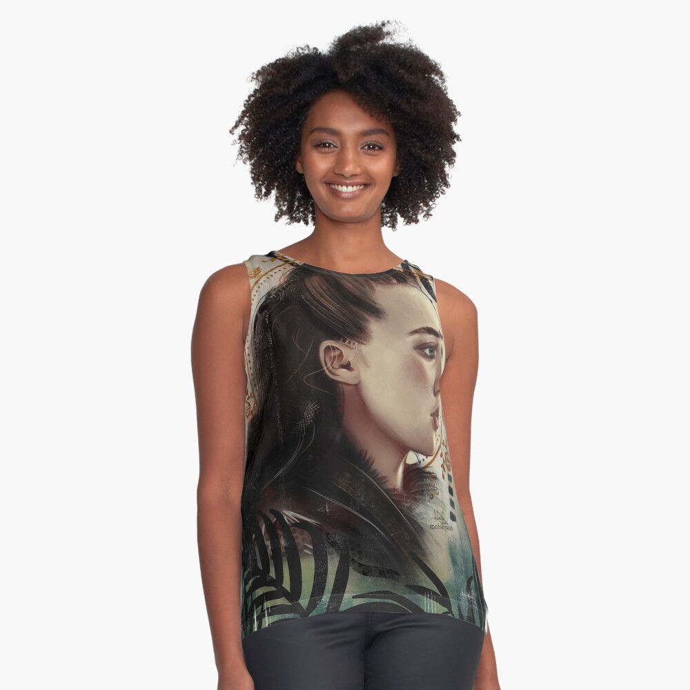 Item preview, Sleeveless Top designed and sold by monikagross.
