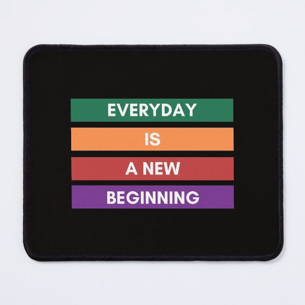 Item preview, Everyday Is A Beginning - Inspirational Positive Quote designed and sold by Zyphrost ★★★★★ (✔).