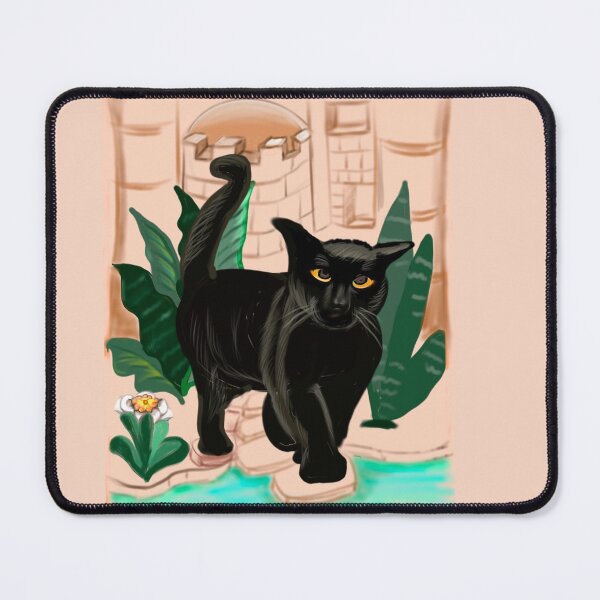Item preview, Black cat spa. Cat themed gifts for women, men and children designed and sold by Artonmytee.