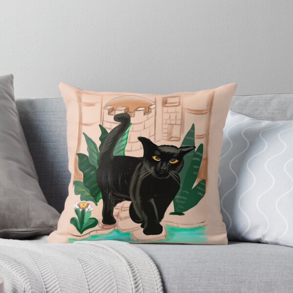 Item preview, Black cat spa. Cat themed gifts for women, men and children designed and sold by Artonmytee.