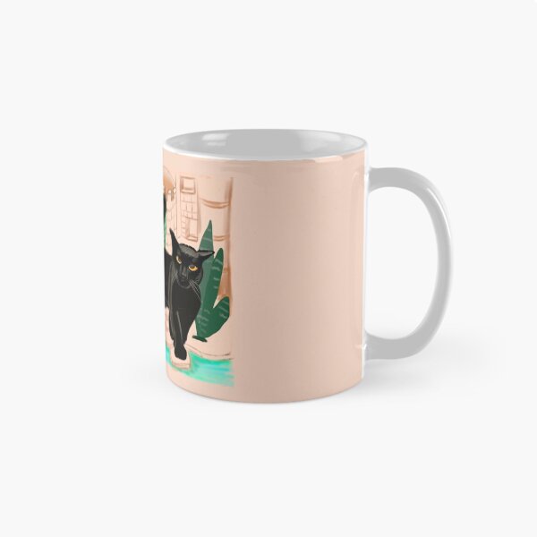 Item preview, Black cat spa. Cat themed gifts for women, men and children designed and sold by Artonmytee.