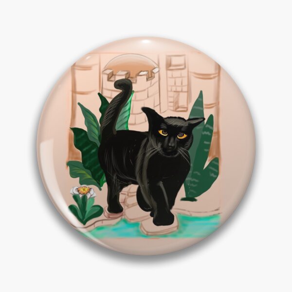 Item preview, Black cat spa. Cat themed gifts for women, men and children designed and sold by Artonmytee.