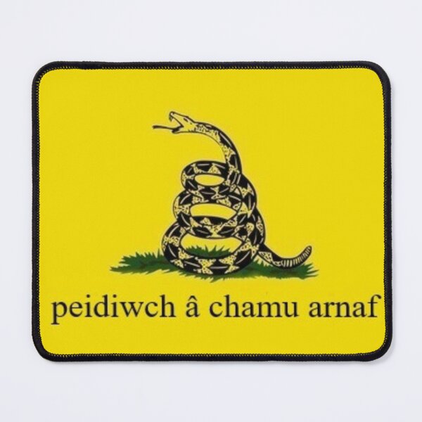 Item preview, baner gadsden (Welsh Gadsden Flag) designed and sold by JonathanR1994.