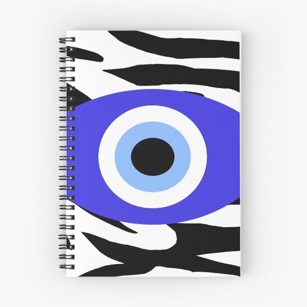 Item preview, Evil eye and zebra pattern designed and sold by YiskaStore.