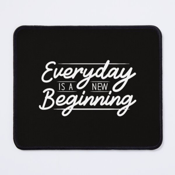 Item preview, Everyday Is A Beginning - Inspirational Positive Quote designed and sold by Zyphrost ★★★★★ (✔).