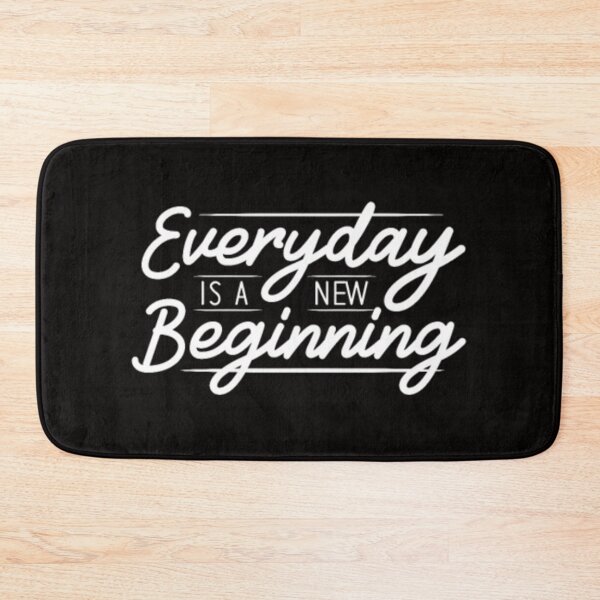 Item preview, Everyday Is A Beginning - Inspirational Positive Quote designed and sold by Zyphrost ★★★★★ (✔).