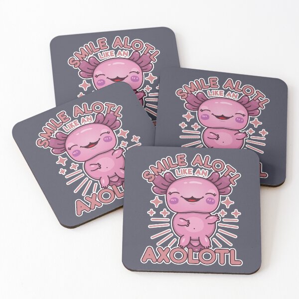 Item preview, Funny, Cute and Kawaii Smile Alotl Like an Axolotl Design for Axolotl Lovers - Animal Lovers designed and sold by NightGleam.