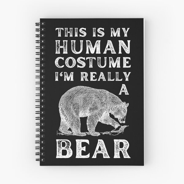 Item preview, This Is My Human Costume I'm Really A Bear designed and sold by 24FAHSION.