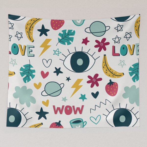 Item preview, Colorful childish pattern designed and sold by NoahDea.