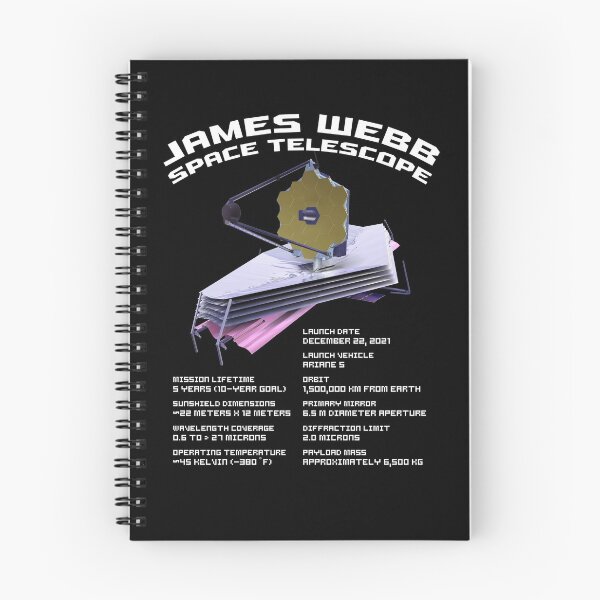 Item preview, James Webb Space Telescope  - JWST Technical Specs designed and sold by PinkDonutTees.
