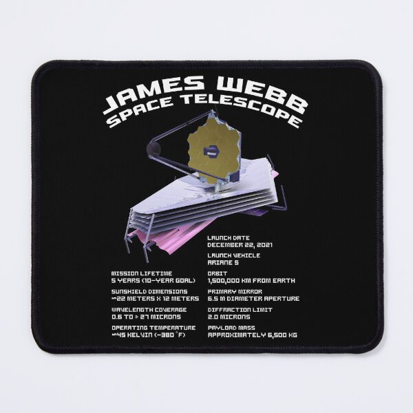 Item preview, James Webb Space Telescope - JWST Technical Specs designed and sold by PinkDonutTees.