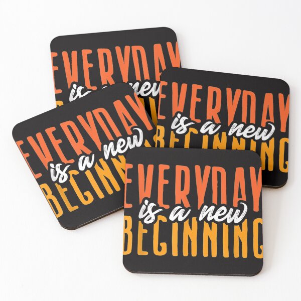 Item preview, Everyday Is A Beginning - Inspirational Positive Quote designed and sold by Zyphrost ★★★★★ (✔).