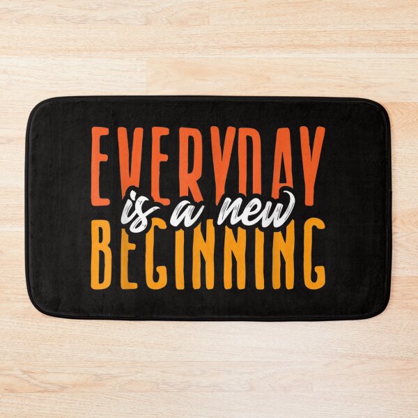 Item preview, Everyday Is A Beginning - Inspirational Positive Quote designed and sold by Zyphrost ★★★★★ (✔).