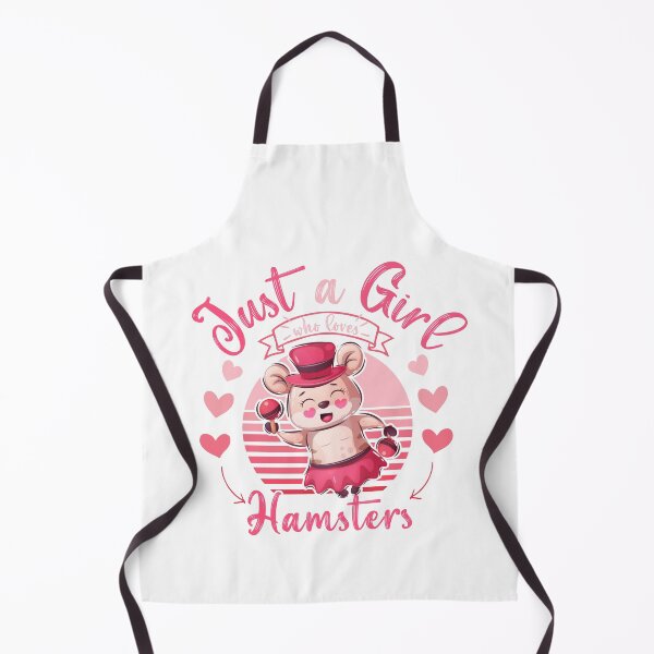 Item preview, Just a Girl Who Loves Hamsters Funny Retro Women & Kids Hamster Gift designed and sold by Usoubmaster.