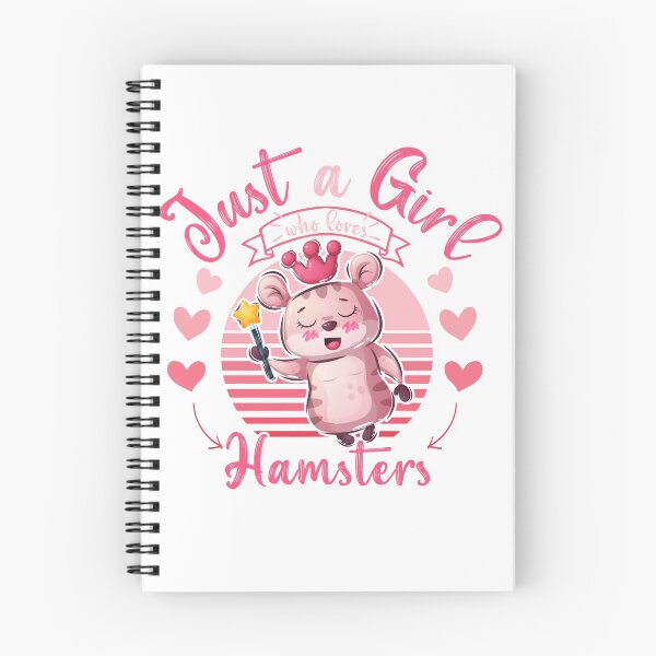 Item preview, Just a Girl Who Loves Hamsters Funny Retro Women & Kids Hamster Gift designed and sold by Usoubmaster.