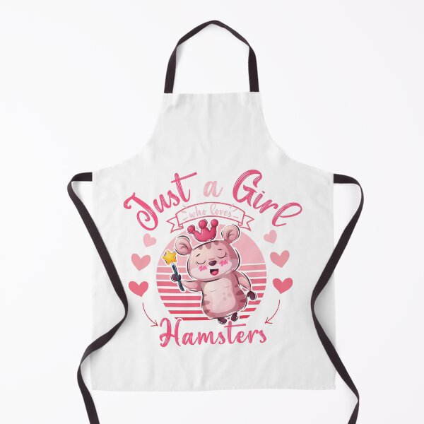 Item preview, Just a Girl Who Loves Hamsters Funny Retro Women & Kids Hamster Gift designed and sold by Usoubmaster.