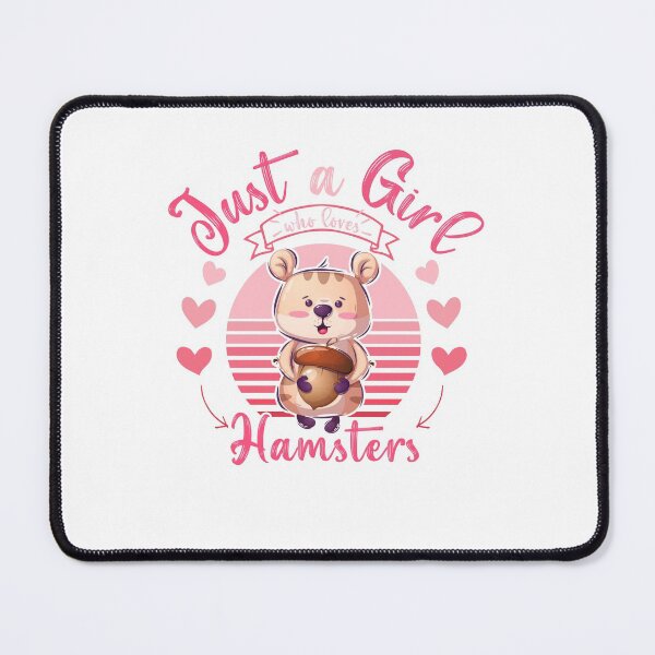 Item preview, Just a Girl Who Loves Hamsters Funny Retro Women & Kids Hamster Gift designed and sold by Usoubmaster.