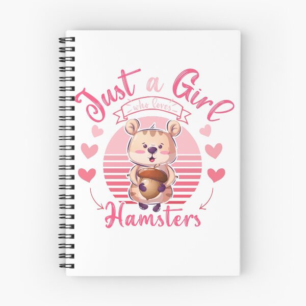 Item preview, Just a Girl Who Loves Hamsters Funny Retro Women & Kids Hamster Gift designed and sold by Usoubmaster.