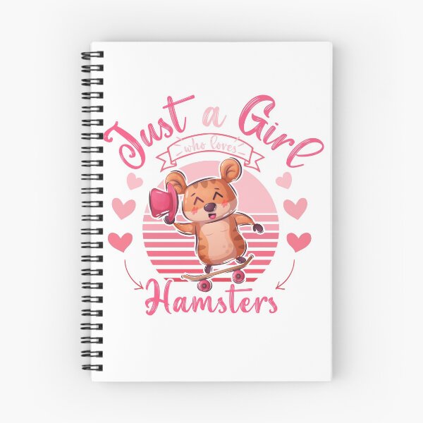 Item preview, Just a Girl Who Loves Hamsters Funny Retro Women & Kids Hamster Gift designed and sold by Usoubmaster.