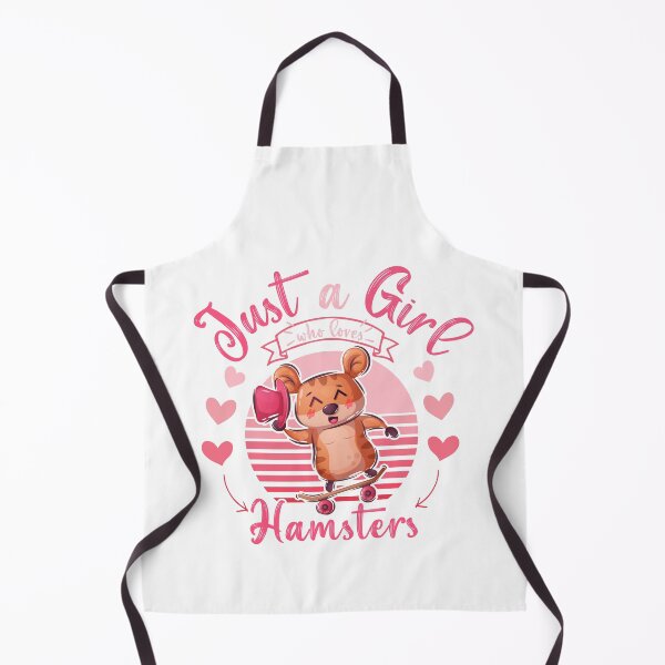 Item preview, Just a Girl Who Loves Hamsters Funny Retro Women & Kids Hamster Gift designed and sold by Usoubmaster.