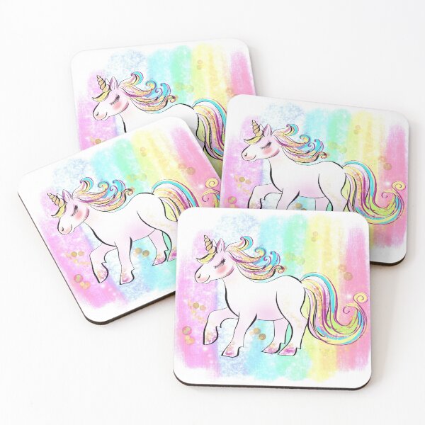 Item preview, fairy unicorn with rainbow designed and sold by sonaadalian.