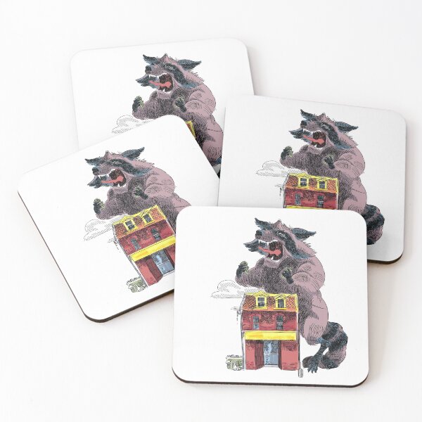 Item preview, Ravenous Raccoon  designed and sold by MattWardDraws.