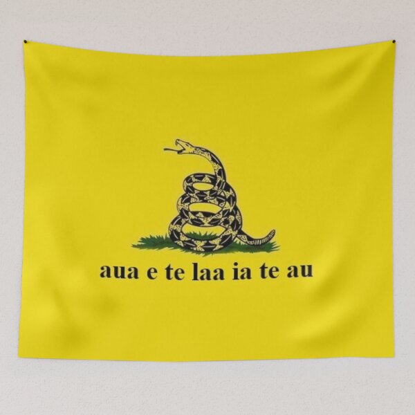 Item preview, fu'a gadsden (Samoan Gadsden Flag) designed and sold by JonathanR1994.