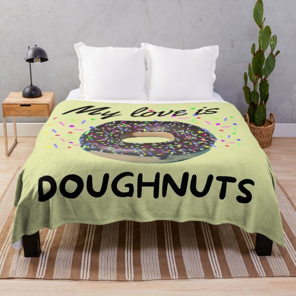 Item preview, My love is Doughnuts designed and sold by BronikowskiART.