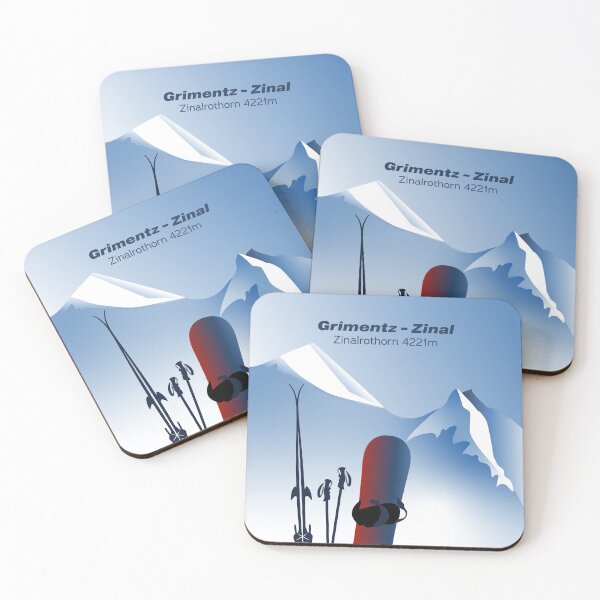 Item preview, Grimentz Zinal ski and snowboard designed and sold by leewarddesign.