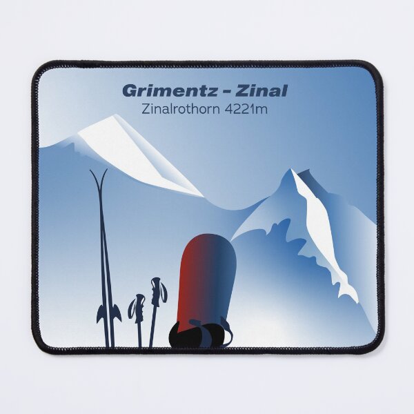 Item preview, Grimentz Zinal ski and snowboard designed and sold by leewarddesign.