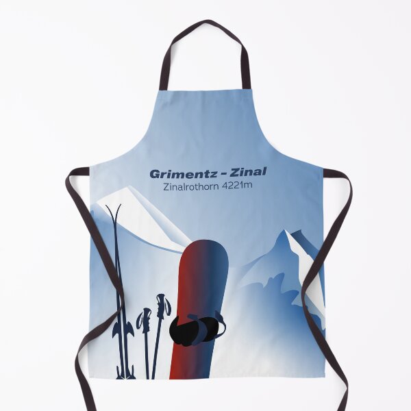 Artikelvorschau, Grimentz Zinal Ski und Snowboard entworfen und verkauft von leewarddesign.