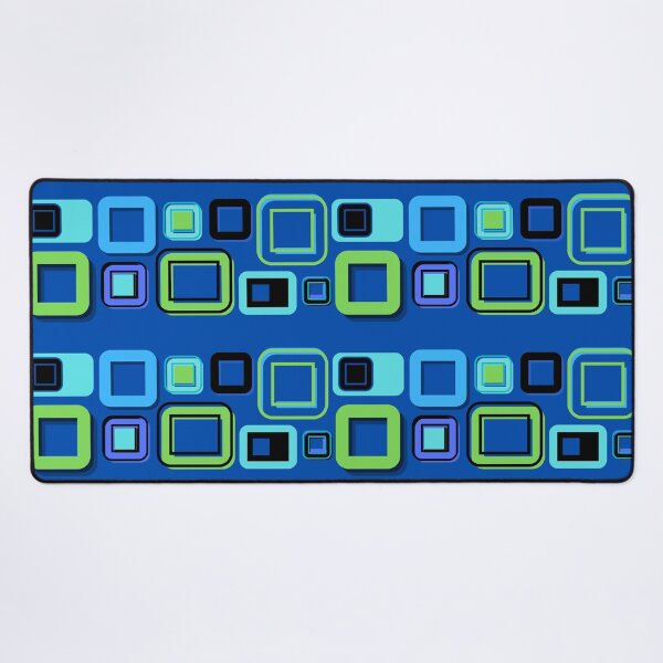 Item preview, KENTE INSPIRED SQUARES - BLUE designed and sold by HillTopView.