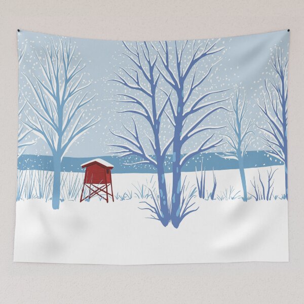 Item preview, Winter in Norway designed and sold by ranhaoart.