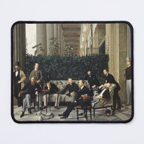 Item preview, James Tissot "The Circle of the Rue Royale" designed and sold by FineArtLover.