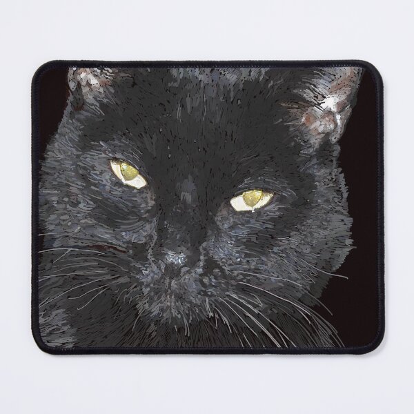 Item preview, Midnight Black Cat, Phoebi Girl designed and sold by Zimmerdb.