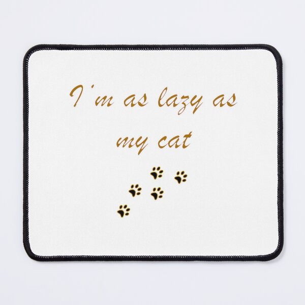 Item preview, Lazy cat designed and sold by mylittlepet.
