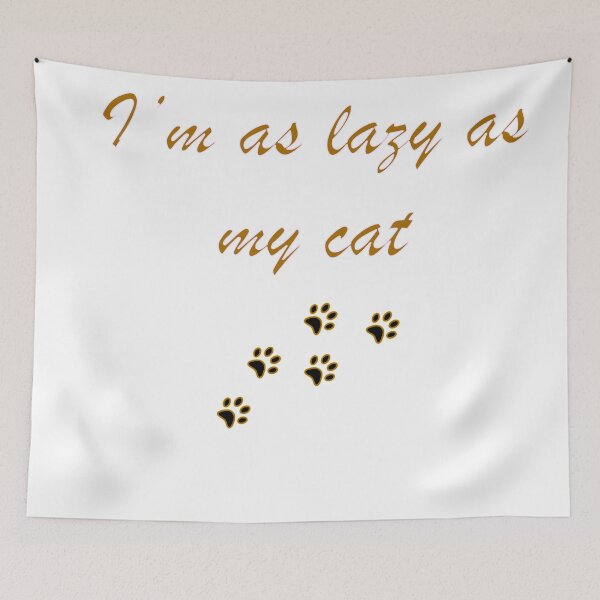 Item preview, Lazy cat designed and sold by mylittlepet.