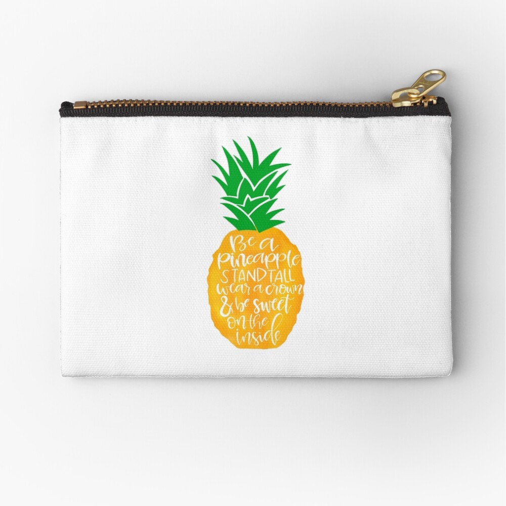 Pineapple Zipper Pouch