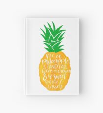 Pineapple Hardcover Journal
