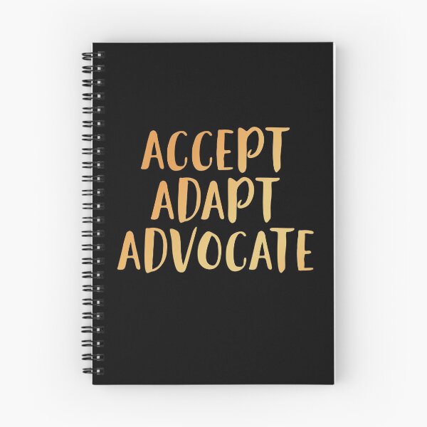 Item preview, Accept Adapt Advocate - Autism Awareness designed and sold by edwinvisuals.