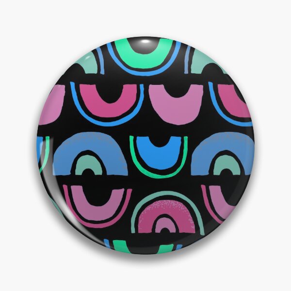 Item preview, Rainbow Abstract Pattern In Pink, Green And Blue designed and sold by DEC02.