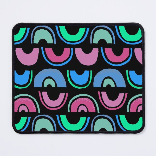 Item preview, Rainbow Abstract Pattern In Pink, Green And Blue designed and sold by DEC02.