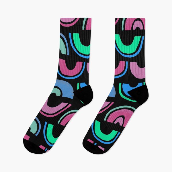 Item preview, Rainbow Abstract Pattern In Pink, Green And Blue designed and sold by DEC02.